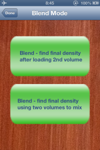 Two blending tools